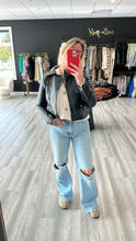 Load image into Gallery viewer, ROXY FAUX LEATHER JACKET