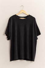 Load image into Gallery viewer, CELLA ESSENTIAL VINTAGE WASH TEE // BLACK