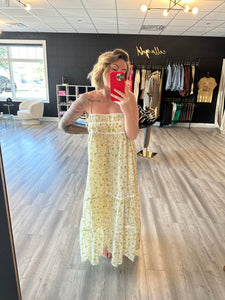 MACI TIERED FLORAL MAXI